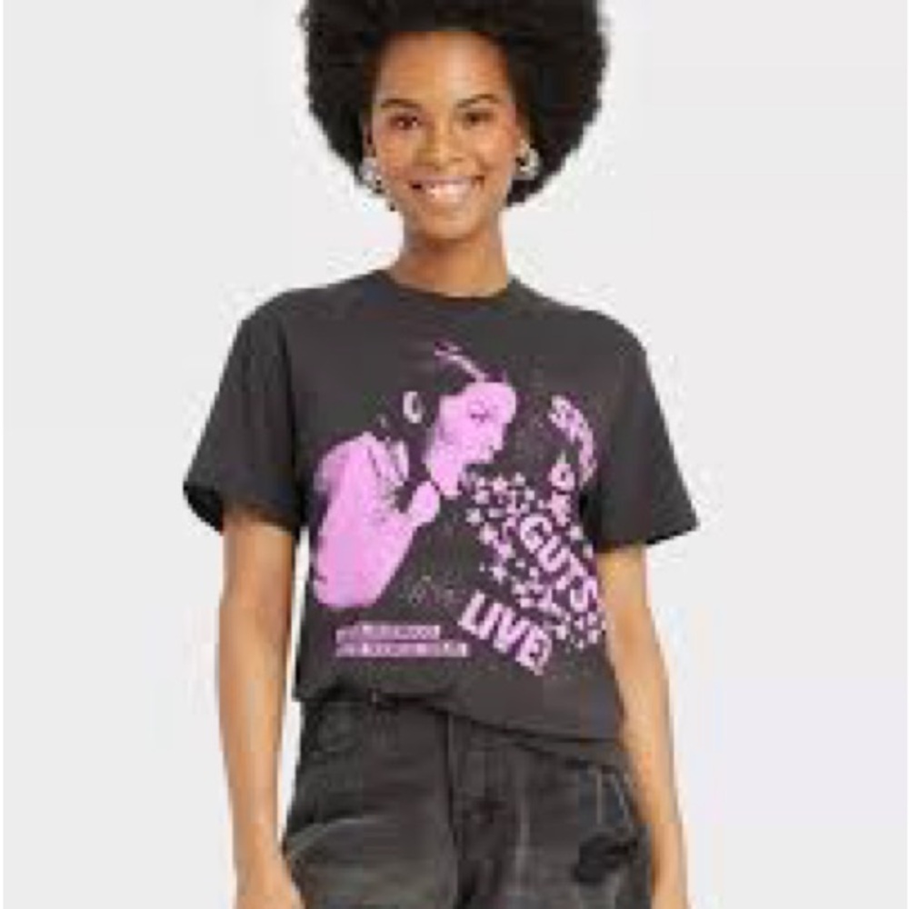Olivia Rodrigo Spill Ur Guts Live tour shirt NWT